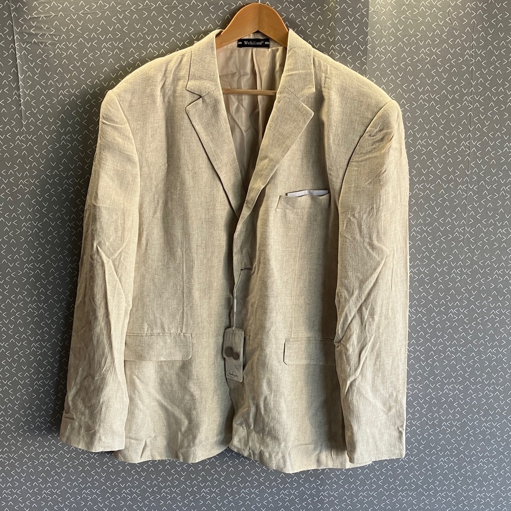 Wehilion Light Cream 3 Piece Suit